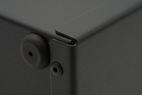The Coffee Knock Drawer Company - Puck Box 2 Knock Box - Powdercoat Black