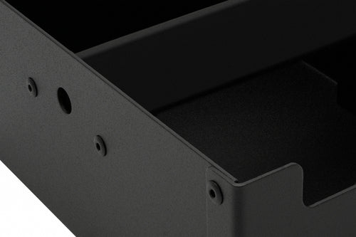 The Coffee Knock Drawer Company - Puck Box 2 Knock Box - Powdercoat Black