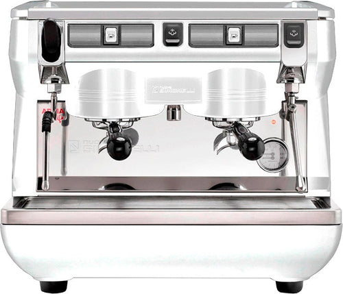 Nuova Simonelli Appia Life - 2 Group Compact - Semi Automatic - White Pearl