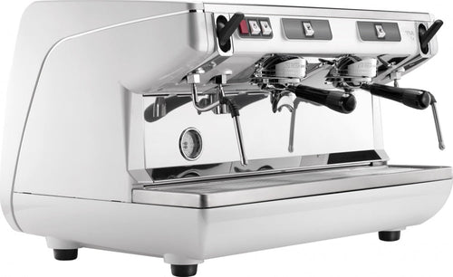 Nuova Simonelli Appia Life - 2 Group - Semi Automatic - White Pearl