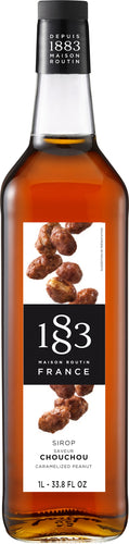 1883 Caramelized Peanut Syrup - 1L (Glass Bottle)