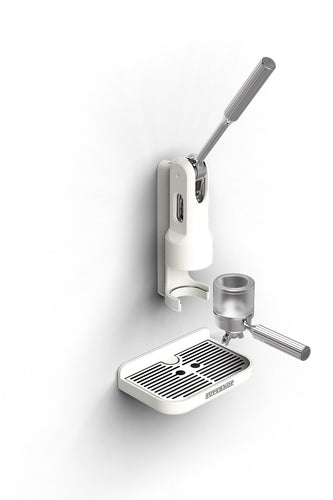 Superkop Manual Espresso Maker - White