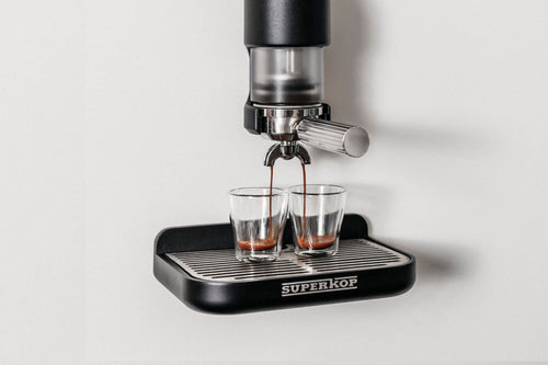 Superkop Manual Espresso Maker - Red