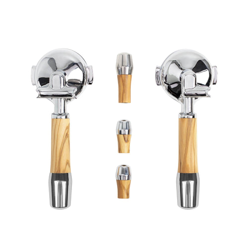 Wiedemann Wooden Accessory Kit - Elegant Olive - for ECM Espresso Machines With Steam Valve Handle V2