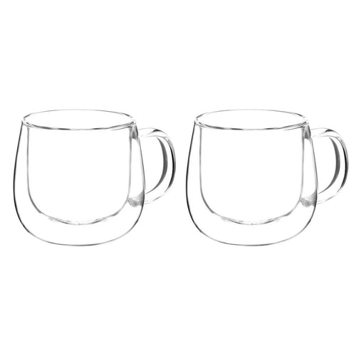 Grosche Fresno Double Walled Cups with Handle - 270 ml