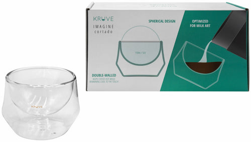 Kruve Imagine Milk glasses - Cortado - 150ml/5oz