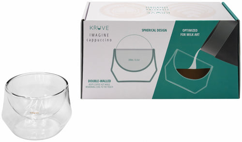Kruve Imagine Milk glasses - Cappuccino - 200ml/6.5oz