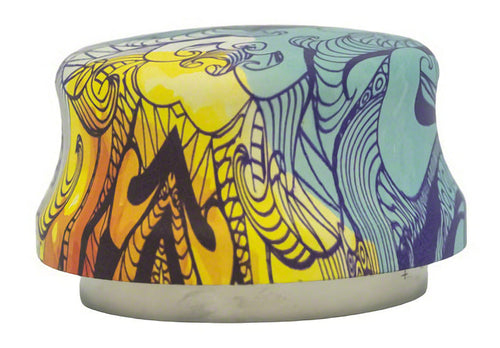 Asso - The King Push Tamper - 58.5mm - Colour Wave