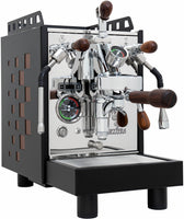 Bezzera Aria TOP Espresso Machine w/PID and Flow Control - Black w/ wood |Back to Showroom| - Store Demo