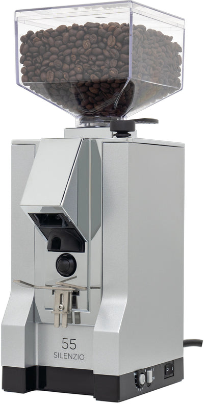 Eureka Mignon Silenzio 55 Grinder - Silver