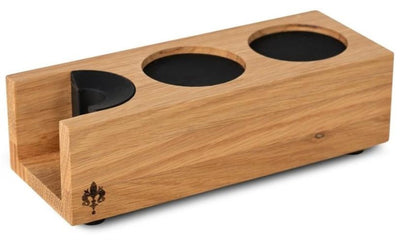 Eureka Tamping Station - Double / Natural Oak