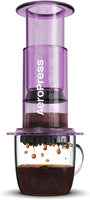 AeroPress Coffee Maker - Clear Purple