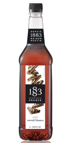 1883 Toffee Crunch Syrup - 1L (PET Bottle) 