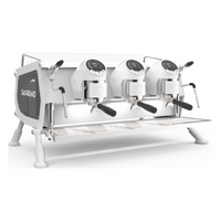 Sanremo Cafe Racer Full White Slim Espresso Machine - 2 Groups