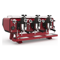 Sanremo Opera 2.0 Tall Espresso Machine - 3 Groups - Racing Red