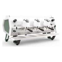 Sanremo D8 3 Groups Tall Espresso Machine - White/Sage