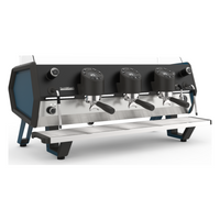 Sanremo D8 2 Groups Tall Espresso Machine - Black/Petrol