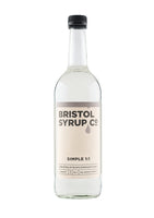 Bristol Syrup Co Simple Syrup 1:1 - 750ml