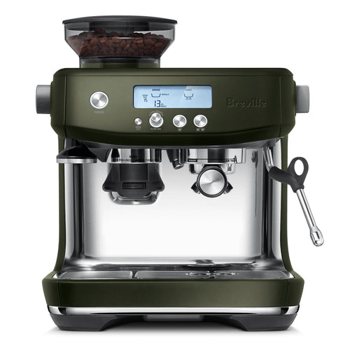 Breville The Barista Pro BES878 Espresso Machine - Olive Tapenade 