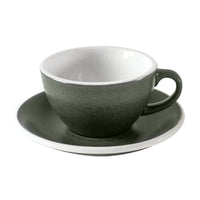 Loveramics Egg Cappuccino Cup and Saucer - 1 Set -200 ml -Forest