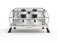 Sanremo Cafe Racer Black & White Espresso Machine - 2 Groups