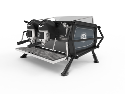 Sanremo Cafe Racer Freedom Espresso Machine - 2 Groups - Black