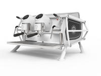 Sanremo Cafe Racer Full White Espresso Machine - 2 Groups
