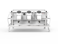 Sanremo Cafe Racer Full White Espresso Machine - 3 Groups
