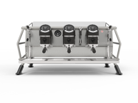 Sanremo Cafe Racer Naked Espresso Machine - 3 Groups - Steel/Black