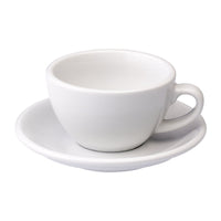 Loveramics Egg Cappuccino Cup and Saucer - 1 Set - 200 ml - White