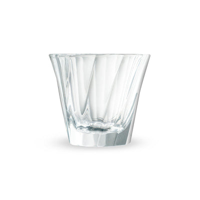 Loveramics Urban Glass Twisted Cortado Glass - 120ml - Clear