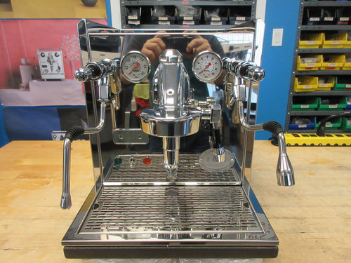 ECM Synchronika Espresso Machine - Dual Boiler w/ PID - Stainless Steel |67| - Used - 6-Month Warranty 
