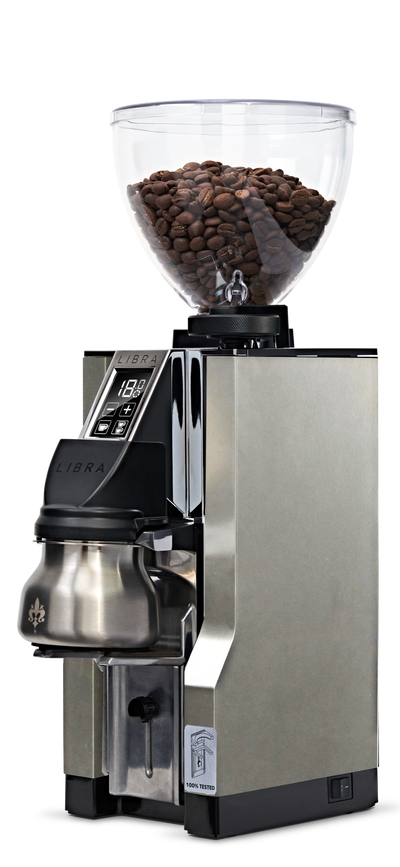 Eureka Mignon Libra 65 AP Grind by Weight - Chrome