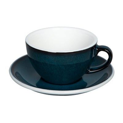 Loveramics Egg Cappuccino Cup and Saucer - 1 Set - 200 ml -Night Sky