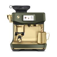 Breville Barista Touch Impress Espresso Machine - Olive Tapenade Brass