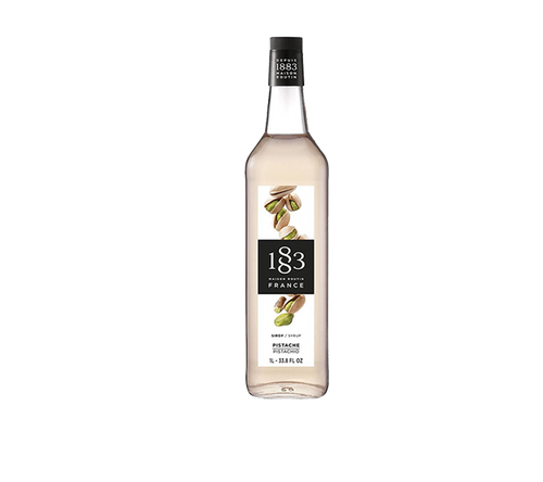 1883 Pistachio Syrup - 1l (Glass Bottle) 