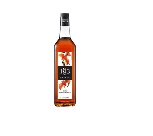 1883 Pumpkin Spice Syrup - 1L (PET Bottle) 