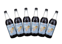 Sweetbird Peach Iced Tea Sugar-Free Syrup - Case of 6 (6 x 1L)