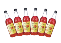 Sweetbird Pink Guava & Lime Lemonade Syrup - Case of 6 (6 x 1L)