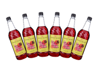 Sweetbird Raspberry & Pomegranate Lemonade Syrup - Case of 6 (6 x 1L)