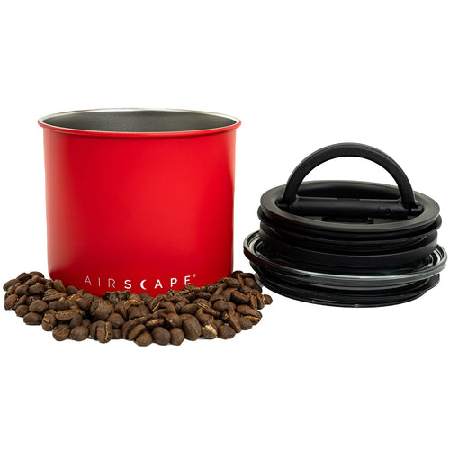 Planetary Designs Airscape 32oz Coffee Bean Canister - Matte Red 