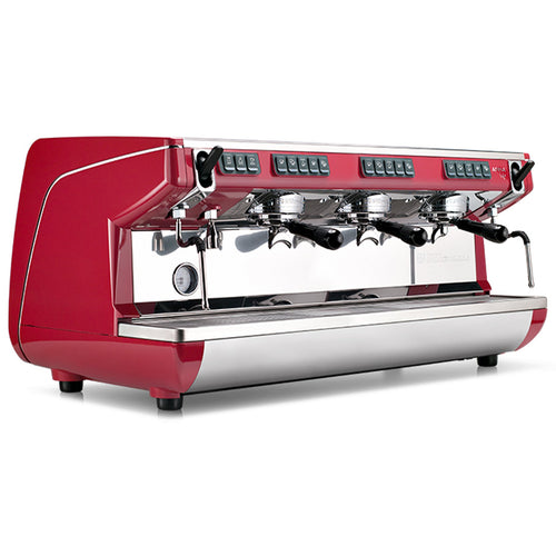 Nuova Simonelli Appia Life - 3 Group - Semi Automatic - Heart Red 