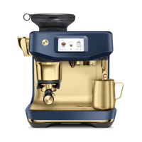 Breville Barista Touch Impress Espresso Machine - Damson Blue Brass
