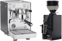 Bezzera NINI DE Espresso Machine - Black + Eureka Mignon Zero 55s - Matte Black Combo