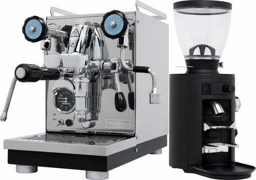 Profitec Pro 400 Espresso Machine + Mahlkonig X54 Allround Grinder - Black 