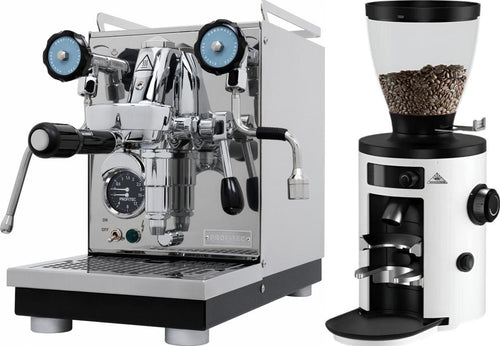 Profitec Pro 400 Espresso Machine + Mahlkonig X54 Allround Grinder - White 