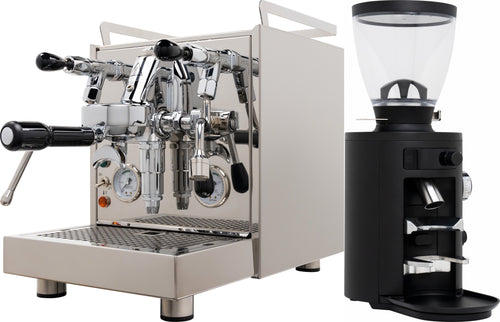 Profitec Pro 500 Espresso Machine w/ Quick Steam + Mahlkonig X54 Allround Grinder - Black 