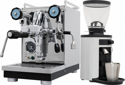 Profitec Pro 400 Espresso Machine + Mahlkonig X54 Allround Grinder - Chrome 