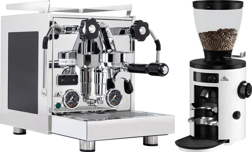 Profitec Pro 600 Dual Boiler w/ PID + Mahlkonig X54 Allround Grinder - White 