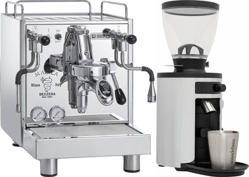 Bezzera Magica E61 Espresso Machine w/ PID + Mahlkonig X54 Allround Grinder - Chrome 